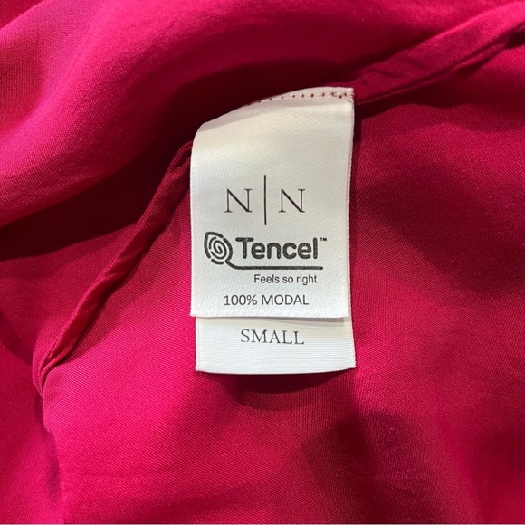 Neu Nomads Kerala Dress Size Small Pink Oversized Casual V-Neck Minimalist - Picture 8 of 10